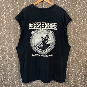 Iron‎ Horse Social Club Savanna IL Tank Top Biker Motorcycle Men's 3XL